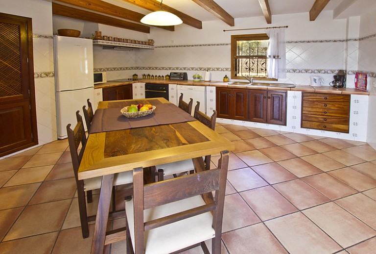 Finca Mallorca Buger 6 Personen Küche