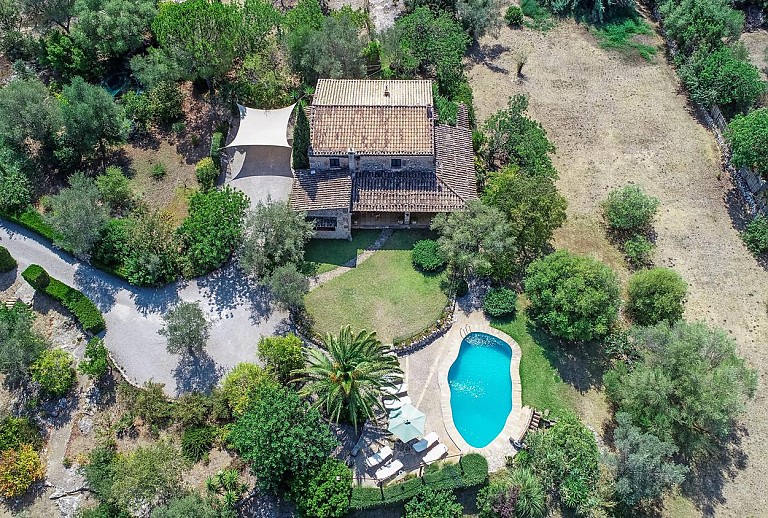 Finca Mallorca 8 Personen Pollenca Aussicht Umgebung