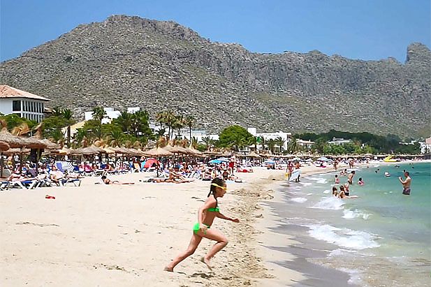 Playa del Port de Pollenca - Strand im Norden Mallorcas