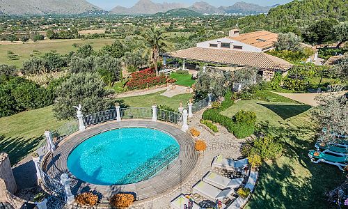 Finca Mallorca Pollenca 12 Personen Klimaanlage Pool