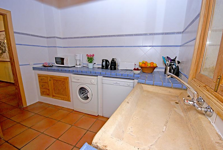 Küche Spüle Waschmaschine Fenster