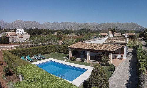 Finca Mallorca Port de Pollenca Bergblick 4 Personen