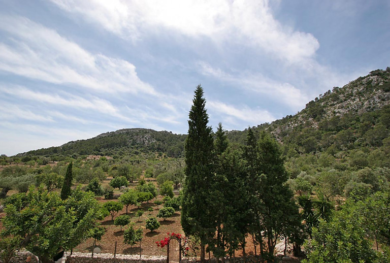 Finca Mallorca Pollenca Antik Bergblick 8 Personen