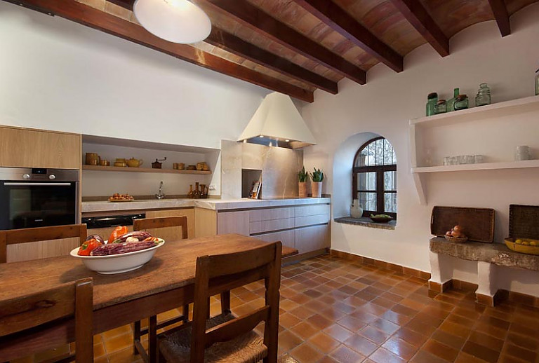 Finca Mallorca Pollenca Antik Bergblick 8 Personen
