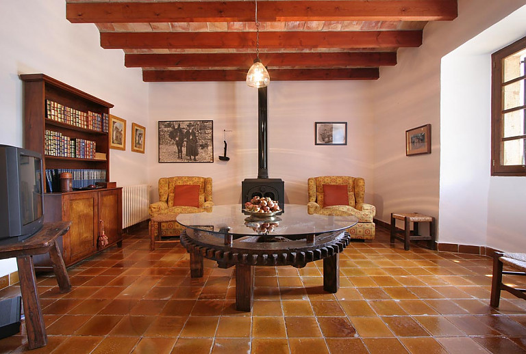 Finca Mallorca Pollenca Antik Bergblick 8 Personen